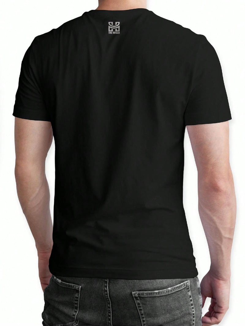 Camiseta masculina Algodão Lançamento Estampa Cinza