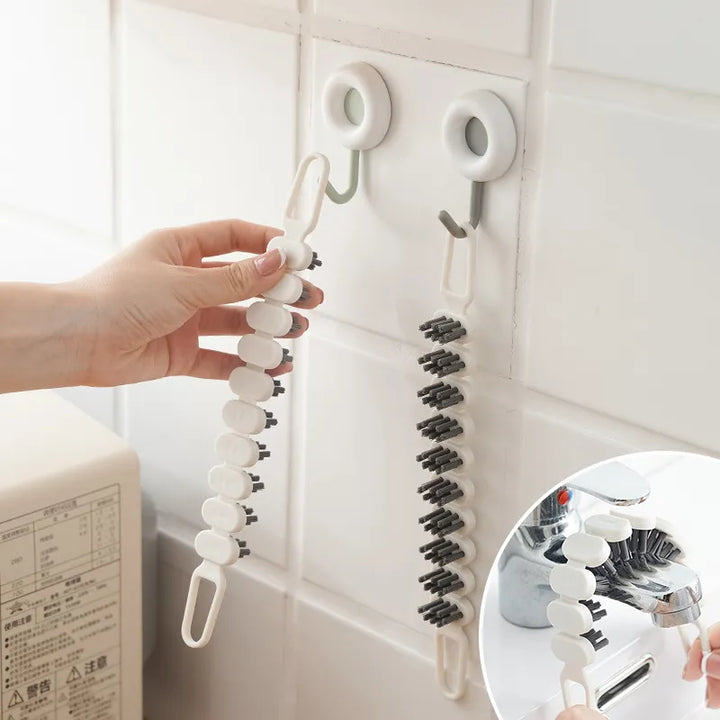 Escova de limpeza flexível para limpezas mais difíceis