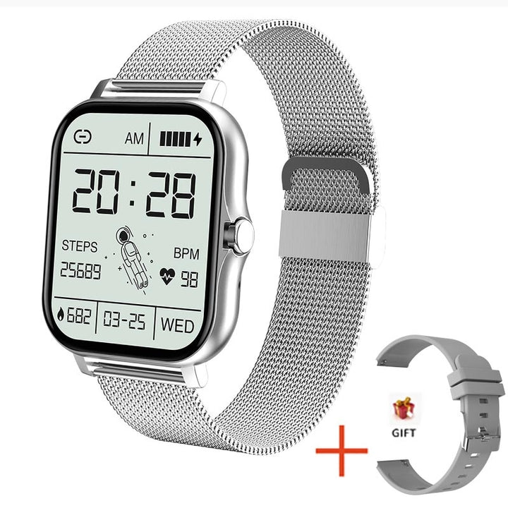 Relógio inteligente unissex tela Touch Screen  sensível ao toque completa esportiva