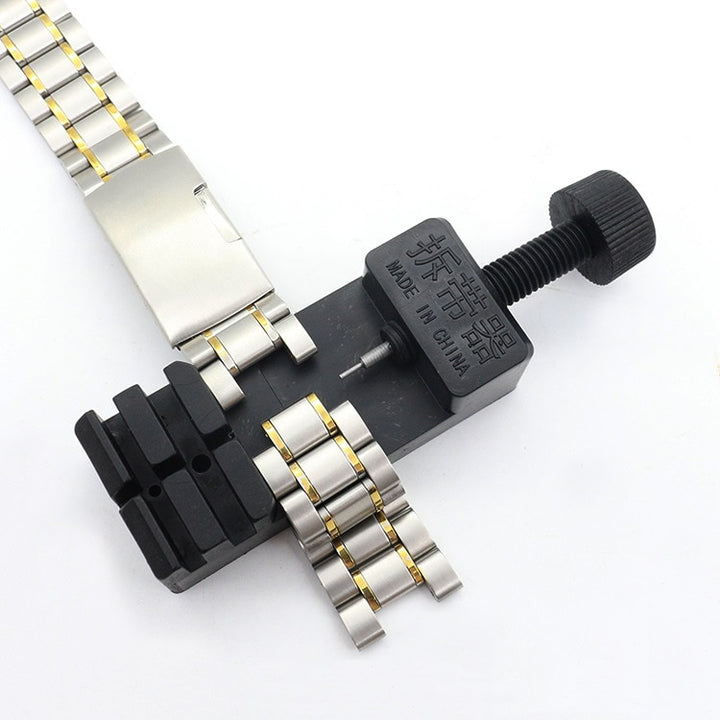 Kit de reparo para relógio unissex, ajuste de fecho de pulseira, removedor de pino, pulseira de relógio