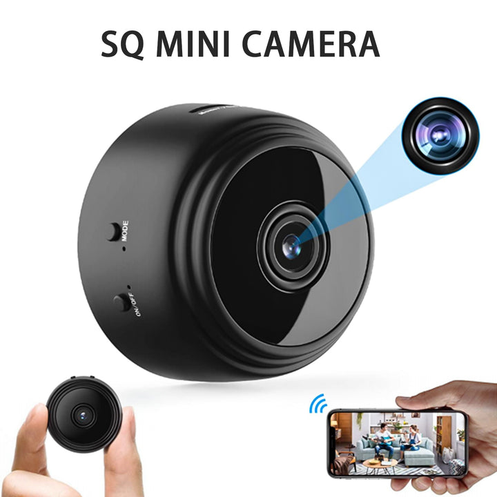 Câmera WiFi com A9 Vigilância Segurança Mini Câmera CCTV Sem Fio 1080P Câmara  Casa