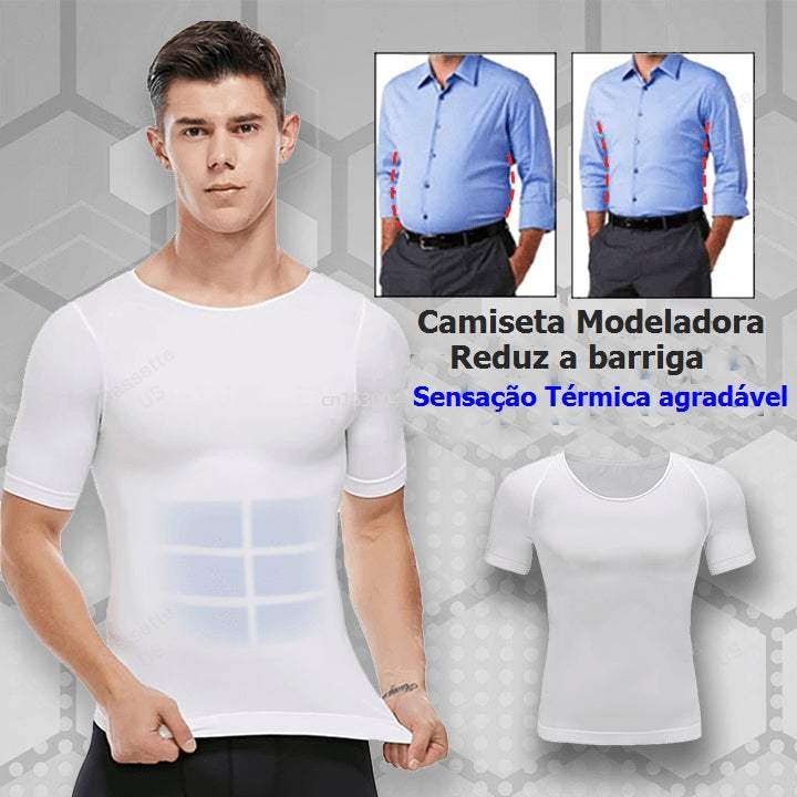 Camisa de Compressão Modeladora Fit - Shape Now®